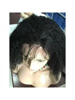 150% Density Human Hair Wigs For Black Women With Baby Hair Kinky Curly Lace Front -Boutique Wig Shop 150 density full lace human hair wigs for black women with baby hair 7a mongolian afro 5