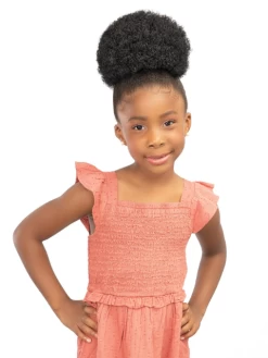 Janet Collection Lovely Kid Drawstring - AFRO PUFF (L) -Boutique Wig Shop 1 5a689e82 4473 431f 8e63 02b1c41160e2