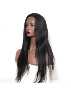 180% Density Lace Front Human Hair Wigs Silk Straight Human Hair Wig For Black Women