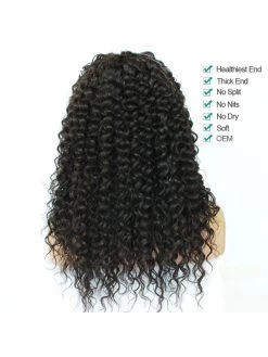 150% High Density Human Hair Lace Front Wigs Deep Curly With Baby Hair For Black Women -Boutique Wig Shop 250 high density full lace wigs brazilian virgin hair lace front wigs deep curly human hair 2