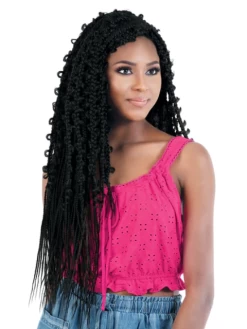 Motown Tress 2X BUTTERFLY JUNGLE BOX Crochet Braid 24" (C.2BJBOX24) -Boutique Wig Shop 2 05e2256b a653 4fd7 bdd2 c55cb8034dcf