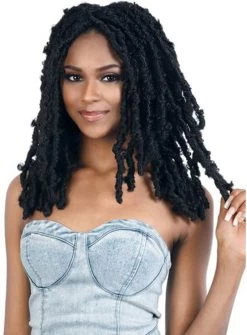 Motown Tress 2X BUTTERFLY FAUX LOCS Crochet Braid 12 -Boutique Wig Shop 2bfly121 1