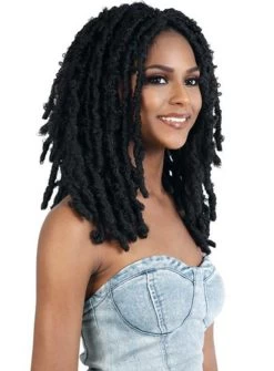 Motown Tress 2X BUTTERFLY FAUX LOCS Crochet Braid 12 -Boutique Wig Shop 2bfly123 1