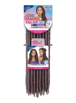 2X MAMBO FAUX LOCS (14, 18 INCHES) -Boutique Wig Shop 2x mambo faux locs 14