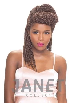 JANET COLLECTION 2X MAMBO TANTALIZING TWIST BRAID (10, 14, 18 Inches) -Boutique Wig Shop 2x mambo tantalizing twist braid 10 3