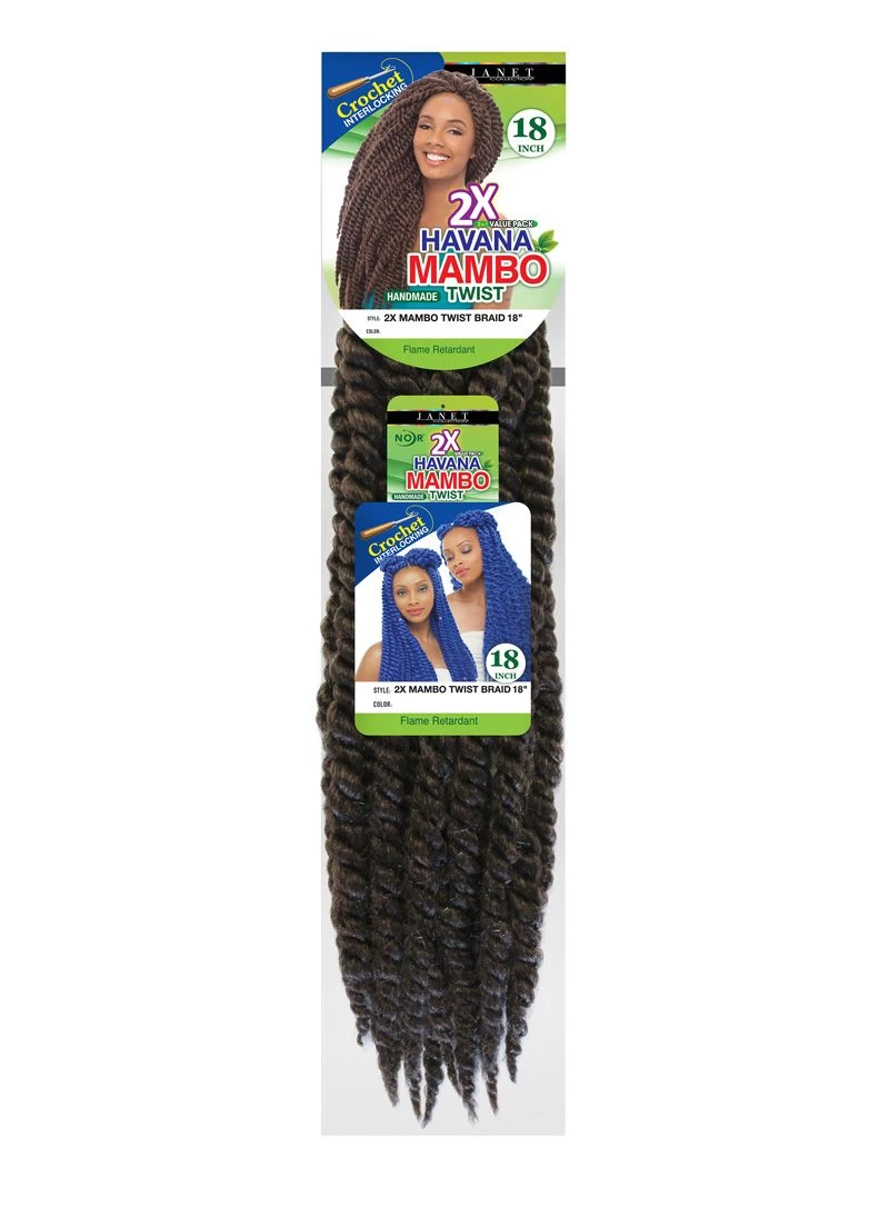 JANET COLLECTION 2X MAMBO TWIST BRAID (10, 12, 14, 18, 24 INCHES) 10 JANET COLLECTION 2X MAMBO TWIST BRAID (10, 12, 14, 18, 24 INCHES) - Image 10