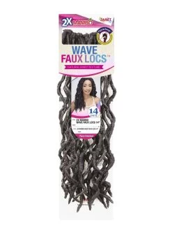 JANET COLLECTION 2X MAMBO WAVE FAUX LOCS (10,12,14,16 Inches) -Boutique Wig Shop 2x mambo wave faux locs 14