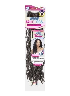 JANET COLLECTION 2X MAMBO WAVE FAUX LOCS (10,12,14,16 Inches) -Boutique Wig Shop 2x mambo wave faux locs 16