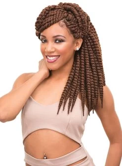 JANET COLLECTION 2X SLIM MAMBO TWIST BRAID (14, 18 Inches) -Boutique Wig Shop 2x slim mambo twist braid 14 3jpg 1