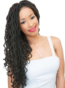 JANET COLLECTION 2X MAMBO WAVE BOHEMIAN LOCS 18 Inch -Boutique Wig Shop 2x wave bohemian locs 18 2 1