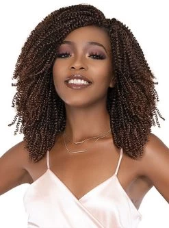 Janet Collection Nala Tress 2X CURL BAE 4A Crochet Braid 10