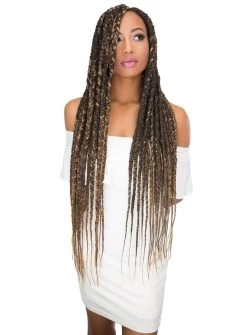 JANET COLLECTION EZ WEAR PRE-STRETCHED EZ TEX BRAID (44, 54 INCHES) -Boutique Wig Shop 3