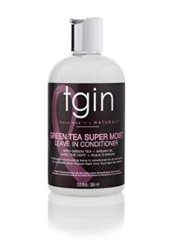 Tgin Green Tea Super Moist Leave-in Conditioner For Natural Hair – Protective Styles – Dry Hair – Curly Hair – Promotes Growth – Lightweight – Natural Hair – Moisture – 13 Oz