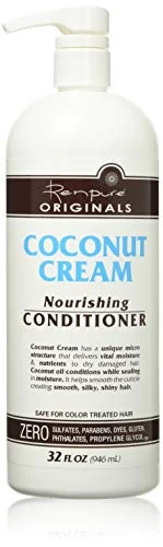 Renpure Coconut Cream Nourishing Conditioner, 32 Ounce