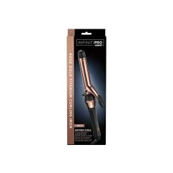INFINITIPRO BY CONAIR Rose Gold Titanium 1-Inch Curling Iron, 1-inch Barrel Produces Classic Curls – For Use On Short, Medium, And Long Hair, Gold. -Boutique Wig Shop 31C2CQwqa2L
