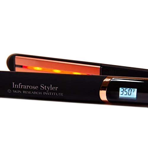 SRI Infrarose Styler Flat Iron – One Pass Hair Straightening – Infrared Light Therapy – Dual Voltage – Adjustable Temperature – Ceramic Plates – Auto Shut Off – Locking Safety Latch – Anti-Tangle Cord 5 SRI Infrarose Styler Flat Iron – One Pass Hair Straightening – Infrared Light Therapy – Dual Voltage – Adjustable Temperature – Ceramic Plates – Auto Shut Off – Locking Safety Latch – Anti-Tangle Cord - Image 5