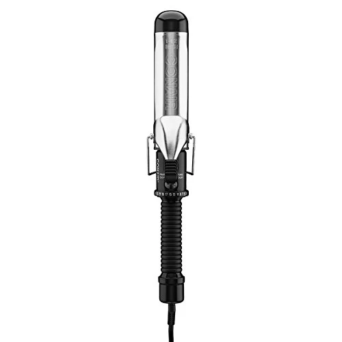 Conair Instant Heat 1 1/2-Inch Curling Iron, 1 ½ Inch Barrel Produces Soft Waves – For Use On Medium And Long Hair, Black Silver 1 Conair Instant Heat 1 1/2-Inch Curling Iron, 1 ½ Inch Barrel Produces Soft Waves – For Use On Medium And Long Hair, Black Silver