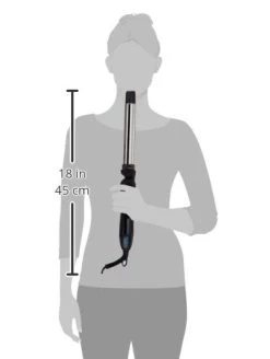 Paul Mitchell Neuro Angle Bendable 1″ Titanium Styling Rod, Patent-Pending Adjustable Technology, Creates Beach Waves + Natural-Looking Curls -Boutique Wig Shop 31zmavnIJ9L