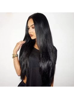 Lace Wig 150% Density Lace Front Human Hair Wigs Braizlian Silk Straight 9 Lace Wig 150% Density Lace Front Human Hair Wigs Braizlian Silk Straight -Boutique Wig Shop 360 lace wig 180 density 8a lace front human hair wigs 360 full lace human hair 3