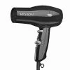 Revlon Compact Hair Dryer | 1875W Lightweight Design, Perfect For Travel, (Black)