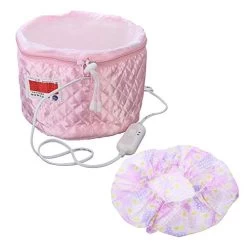 Alotlucky Hair Thermal Steamer Treatment SPA Cap Nourishing Care Hat With Adjustable Temperature Control, Moisturize And Nourish, Hair Care For Home Use -Boutique Wig Shop 413mTpwSlQL