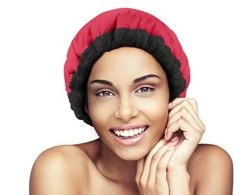 Glow By Daye Cordless Deep Conditioning Thermal Heat Cap, Microwavable Heat Therapy For Hair, Portable, Reversible Candy Apple Red -Boutique Wig Shop 4145qJBjI7L