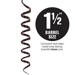 Hot Tools Pro Artist Nano Ceramic Curling Iron/Wand | For Smooth, Shiny Hair (1-1/2” In) -Boutique Wig Shop 41600 aJ3rL