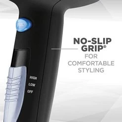 Conair 1875-Watt Ionic Ceramic Hair Dryer With Diffuser And Concentrator, Black -Boutique Wig Shop 417alpYO0KL