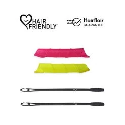 Curlformers Hair Curlers Barrel Curls Styling Kit, 30 No Heat Hair Curlers & 2 Styling Hooks, For Medium Length Hair Up To 16″ (40 Cm) Long -Boutique Wig Shop 417iym4i0YL