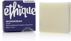 Ethique Wonderbar- Lightweight Solid Conditioner Bar For Oily To Balanced Hair – Vegan, Eco-Friendly, Plastic-Free, Cruelty-Free, 2.12 Oz (Pack Of 1)