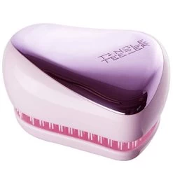 Tangle Teezer The Compact Styler Detangling Brush, Dry And Wet Hair Brush Detangler For Traveling And Small Hands, Lilac Gleam -Boutique Wig Shop 41A1xUvW5bL