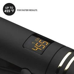 Hot Tools Pro Artist Black Gold Evolve Ionic Salon Hair Flat Iron | Long-Lasting Finish For Straightening Hair, (1-1/4 In) -Boutique Wig Shop 41BTHtN4Z6L
