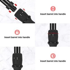 PARWIN PRO BEAUTY 7 In 1 Curling Iron Wand Set,Dual Voltage Curling Wand With 7 Interchangeable Diamond Ceramic Hair Curler Wands With LCD Temperature Control Auto Shut Off Black -Boutique Wig Shop 41C6CuQ4OmL