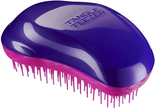 Tangle Teezer The Original Detangling Brush, Dry And Wet Hair Brush Detangler For All Regular Hair Types, Plum Delicious 1 Tangle Teezer The Original Detangling Brush, Dry And Wet Hair Brush Detangler For All Regular Hair Types, Plum Delicious