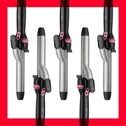 Revlon Perfect Heat Triple Ceramic Curling Iron | For Silky Smooth Loose Curls (1-1/2 In) 9 Revlon Perfect Heat Triple Ceramic Curling Iron | For Silky Smooth Loose Curls (1-1/2 In) -Boutique Wig Shop 41DA2BGu4LGL