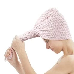 M-bestl 3 Pack Microfiber Hair Towel,Hair Towel Wrap,Hair Drying Towel, 350 GSM Super Absorbent And Lightweight Hair Turban To Dry Hair Faster (Pink&Gray&Gray) 9 M-bestl 3 Pack Microfiber Hair Towel,Hair Towel Wrap,Hair Drying Towel, 350 GSM Super Absorbent And Lightweight Hair Turban To Dry Hair Faster (Pink&Gray&Gray) -Boutique Wig Shop 41DKqrjRA L