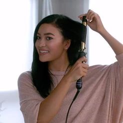 Hot Tools Pro Signature Gold Curling Iron | Long-Lasting, Defined Curls, (1 In) -Boutique Wig Shop 41EKmIk2BglL