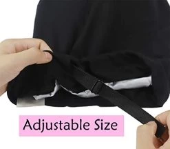 SAYMRE Satin Lined Bonnet Silky Hair Wrap Large Sleep Cap – Adjustable Beanie Slouchy Hats Bonnets For Women Curly Long Hair (X-Large, Pure Black) -Boutique Wig Shop 41Ht6dT8YvL