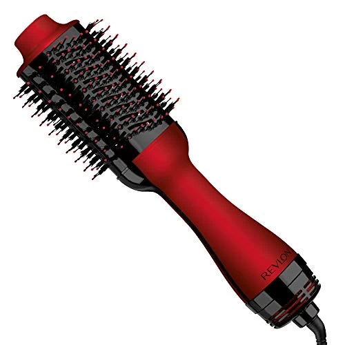 REVLON One-Step Volumizer Original 1.0 Hair Dryer And Hot Air Brush, Red 1 REVLON One-Step Volumizer Original 1.0 Hair Dryer And Hot Air Brush, Red