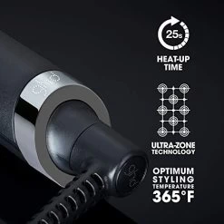 Ghd Soft Curl Hair Curling Iron ― 1.25″ Hair Curler, Professional Styling Tool With Safer-for-Hair Styling Tool Temperature, Perfect For Longer Hair Or Voluminous Styles ― Black -Boutique Wig Shop 41OegOHzalL