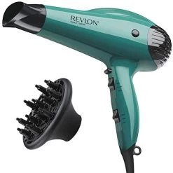 Revlon Volume Booster Hair Dryer | 1875W For Voluminous Lift And Body, (Green)