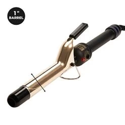 Hot Tools Pro Signature Gold Curling Iron | Long-Lasting, Defined Curls, (1 In) -Boutique Wig Shop 41TFZvvel6L