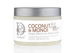 Design Essentials Deep Moisture Milk Souffle, Coconut & Monoi Collection, 12 Ounce