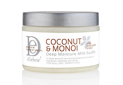 Design Essentials Deep Moisture Milk Souffle, Coconut & Monoi Collection, 12 Ounce 1 Design Essentials Deep Moisture Milk Souffle, Coconut & Monoi Collection, 12 Ounce