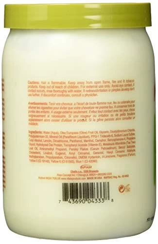 Vitale Olive Oil Hair Mayonnaise 30oz With Oat & Egg Protein And Vitamins – Good On Color & Thermal Treated Hair – For Dry & Damaged Scalp Men, Women & Kids -Moisturize And Condition 3 Vitale Olive Oil Hair Mayonnaise 30oz With Oat & Egg Protein And Vitamins – Good On Color & Thermal Treated Hair – For Dry & Damaged Scalp Men, Women & Kids -Moisturize And Condition - Image 3
