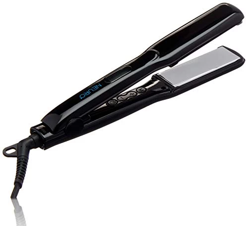 Paul Mitchell Neuro Smooth Titanium Flat Iron, Adjustable Heat Settings, For Advanced Smoothing + Straightening, 1.25″ 1 Paul Mitchell Neuro Smooth Titanium Flat Iron, Adjustable Heat Settings, For Advanced Smoothing + Straightening, 1.25″