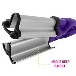 Bed Head Tourmaline Wave Artist Deep Waver | Combat Frizz And Add Massive Shine For Beachy Waves, (Purple) -Boutique Wig Shop 41ZgawXApzL