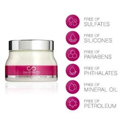 Hairfinity Hair Strengthening Amino Treatment Masque – Hydrating Hair Mask And Deep Conditioner Cream For Dry Damaged Hair With Hydrolyzed Collagen, Keratin, Vegetable Protein For Growth, 8 Oz -Boutique Wig Shop 41bR XpFUeL