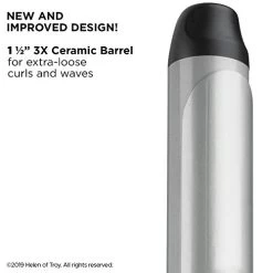 Revlon Perfect Heat Triple Ceramic Curling Iron | For Silky Smooth Loose Curls (1-1/2 In) 10 Revlon Perfect Heat Triple Ceramic Curling Iron | For Silky Smooth Loose Curls (1-1/2 In) -Boutique Wig Shop 41bqH21sg2BL