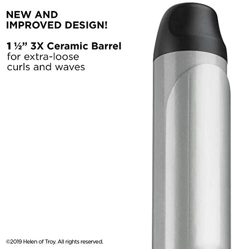 Revlon Perfect Heat Triple Ceramic Curling Iron | For Silky Smooth Loose Curls (1-1/2 In) 4 Revlon Perfect Heat Triple Ceramic Curling Iron | For Silky Smooth Loose Curls (1-1/2 In) - Image 4